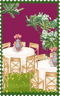 Sajjan Goth Feast stamp